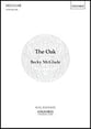 The Oak SATB choral sheet music cover